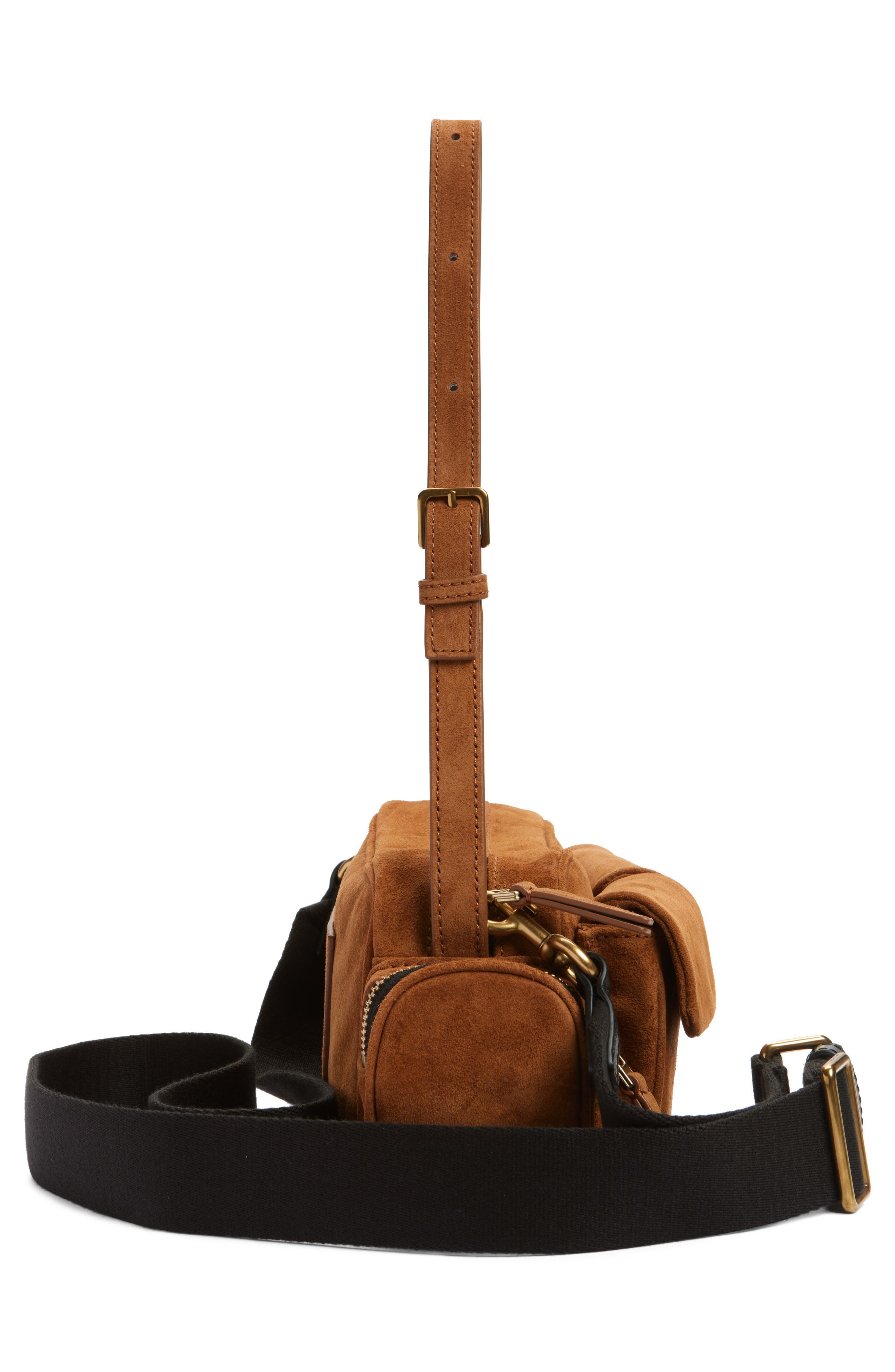 Marc Jacobs The Cargo Suede Shoulder Bag in Copper at Nordstrom - 6