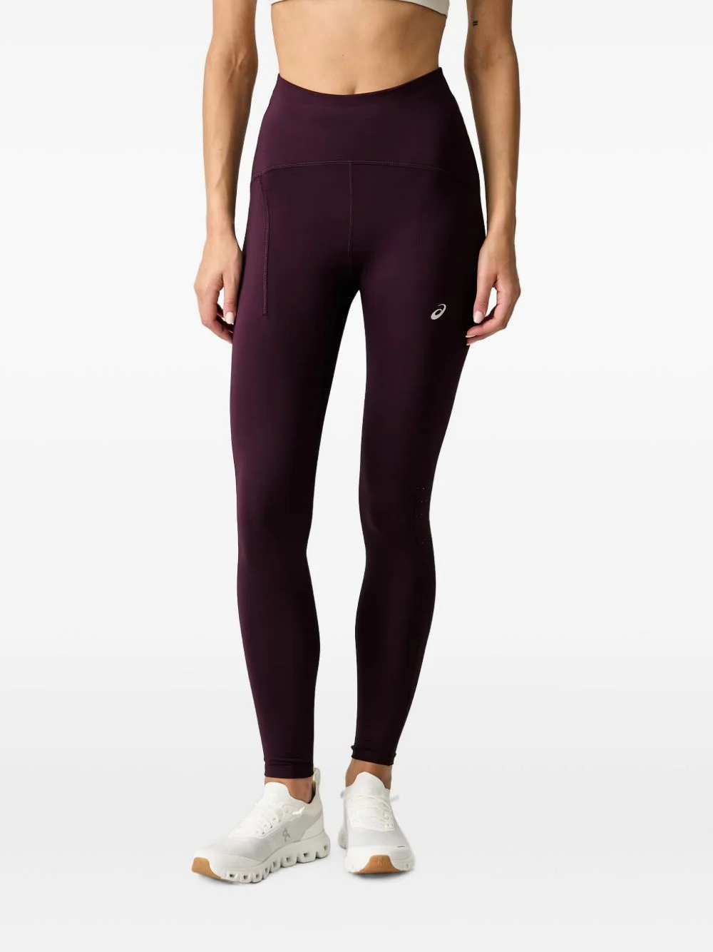 Road logo-print performance leggings - 1