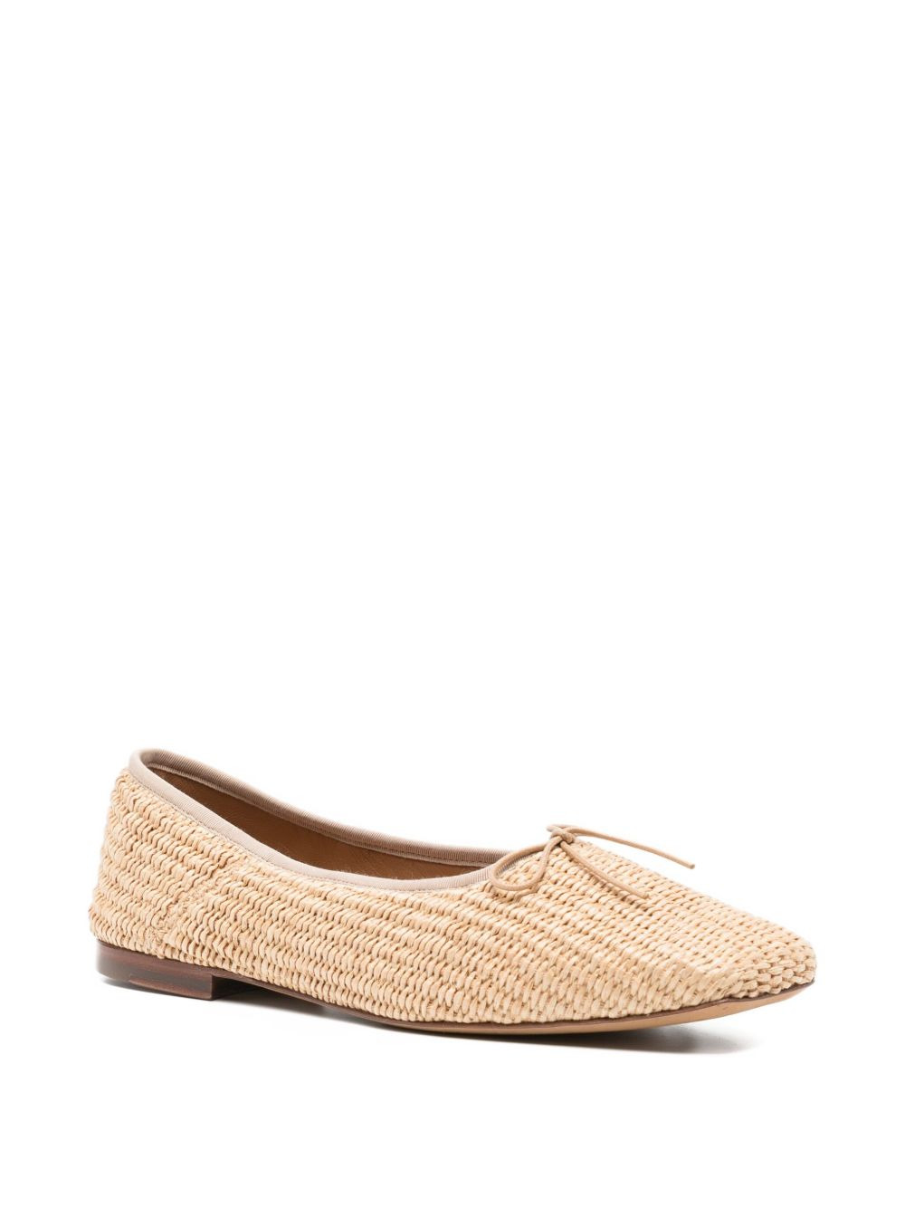 raffia ballet flats - 2