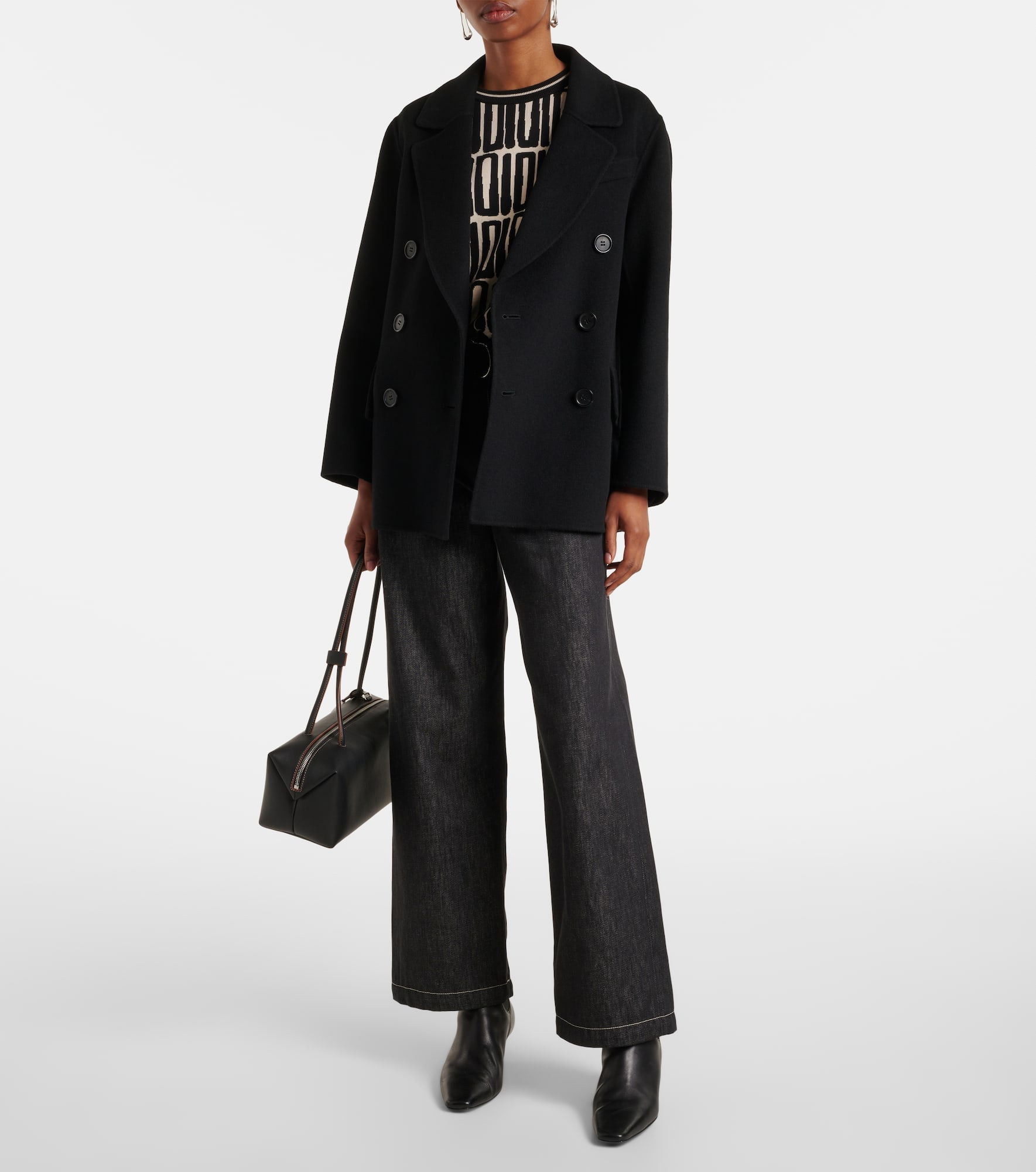 Lukas virgin wool peacoat - 2
