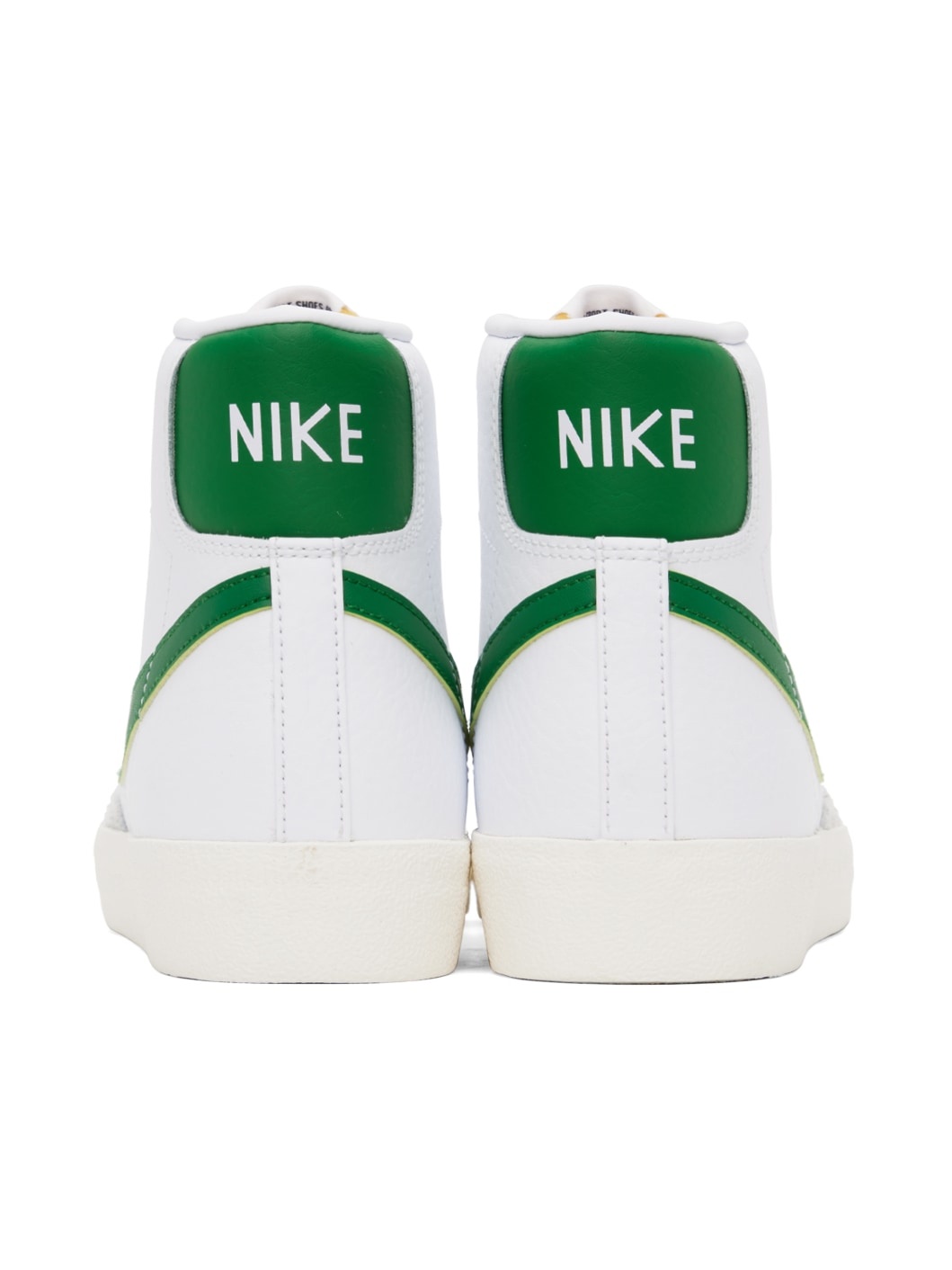 White & Green Blazer Mid '77 Vintage Sneakers - 2