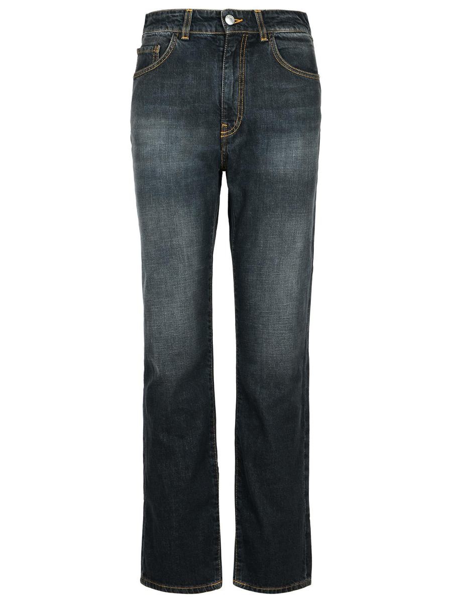 Gcds Black Cotton Jeans - 1