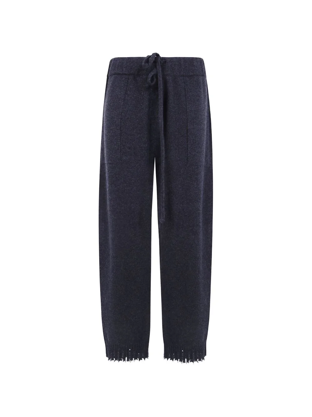 frayed-hem trousers - 1