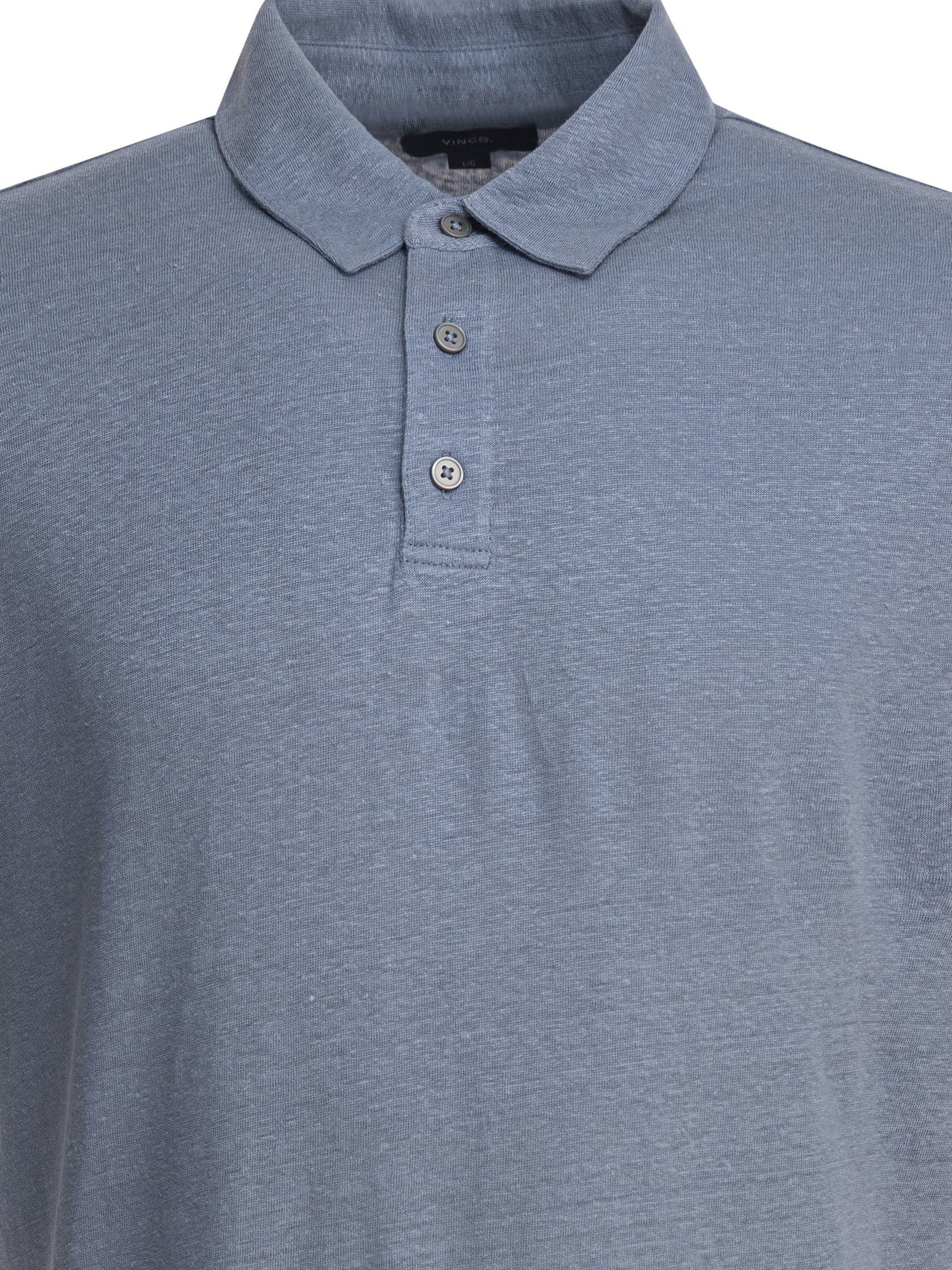 Vince Linen Polo Shirt - 3