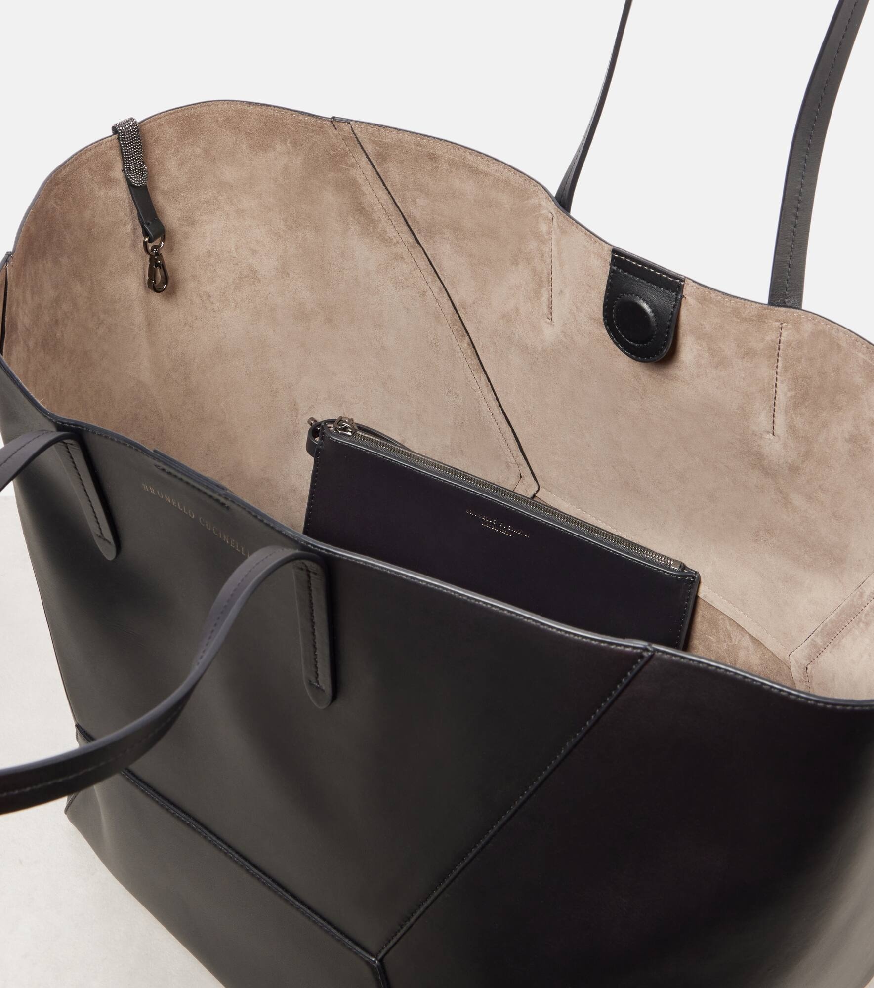 BC Duo Large leather tote bag - 3