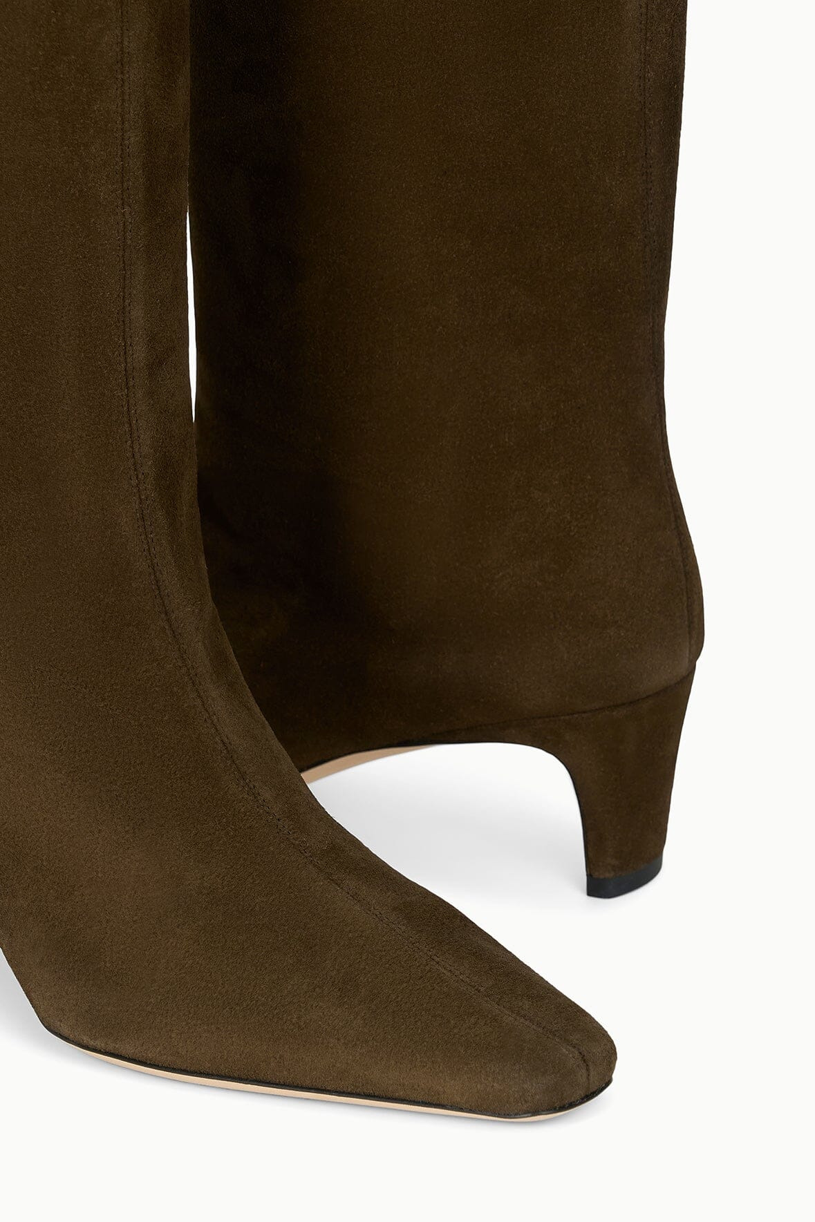 STAUD WALLY BOOT TRUFFLE SUEDE - 7