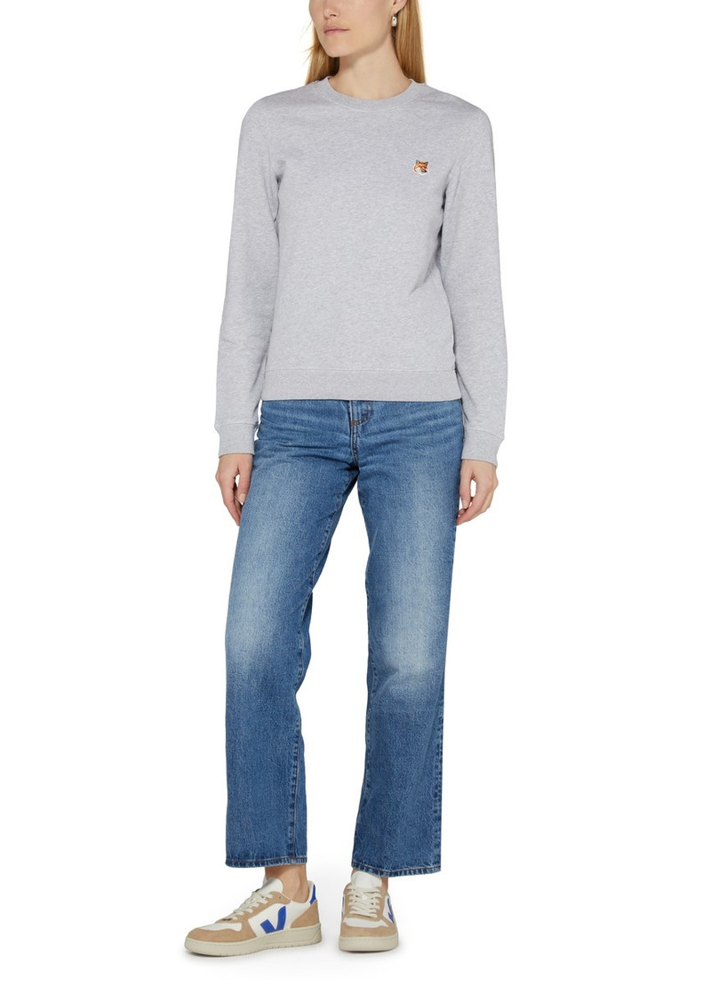Maison Kitsuné Fox head patch sweatshirt outlook