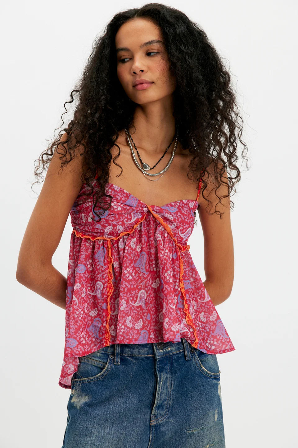 Malia Babydoll Tank - 1