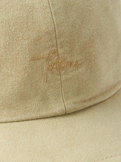 Totême Logo-embroidered canvas baseball cap outlook