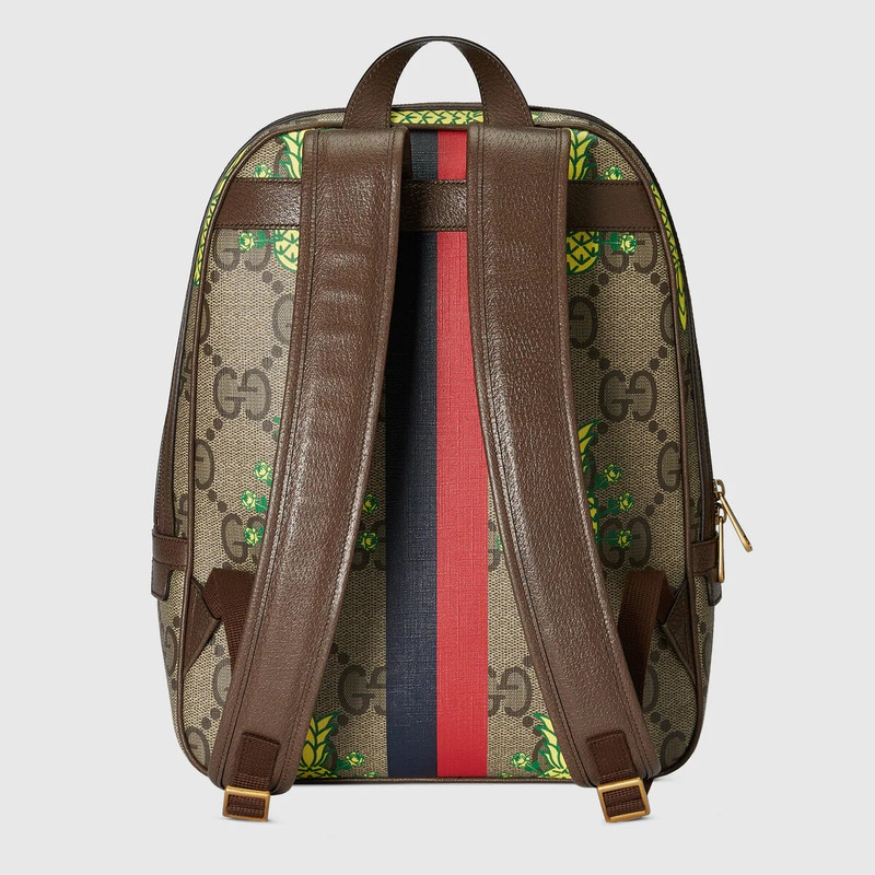 Gucci Pineapple GG Supreme backpack 3