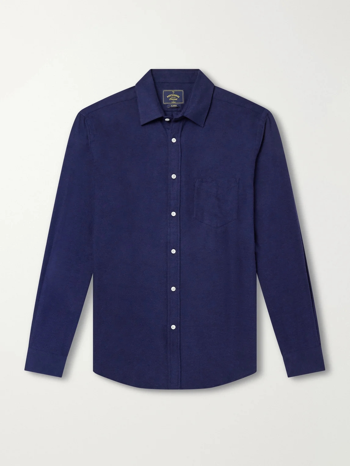 Teca Brushed Cotton-Twill Shirt - 1