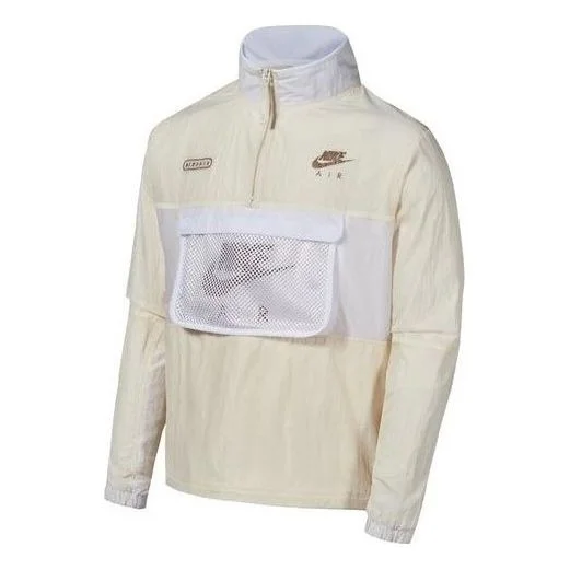 Nike Air Woven Lined Windbreaker Jacket 'Sail' DM5214-113 - 1