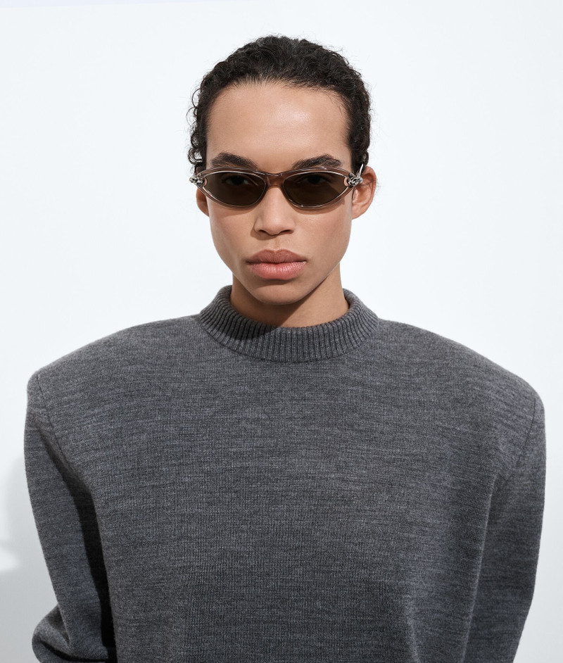 Bottega Veneta Knot Cat Eye Sunglasses outlook