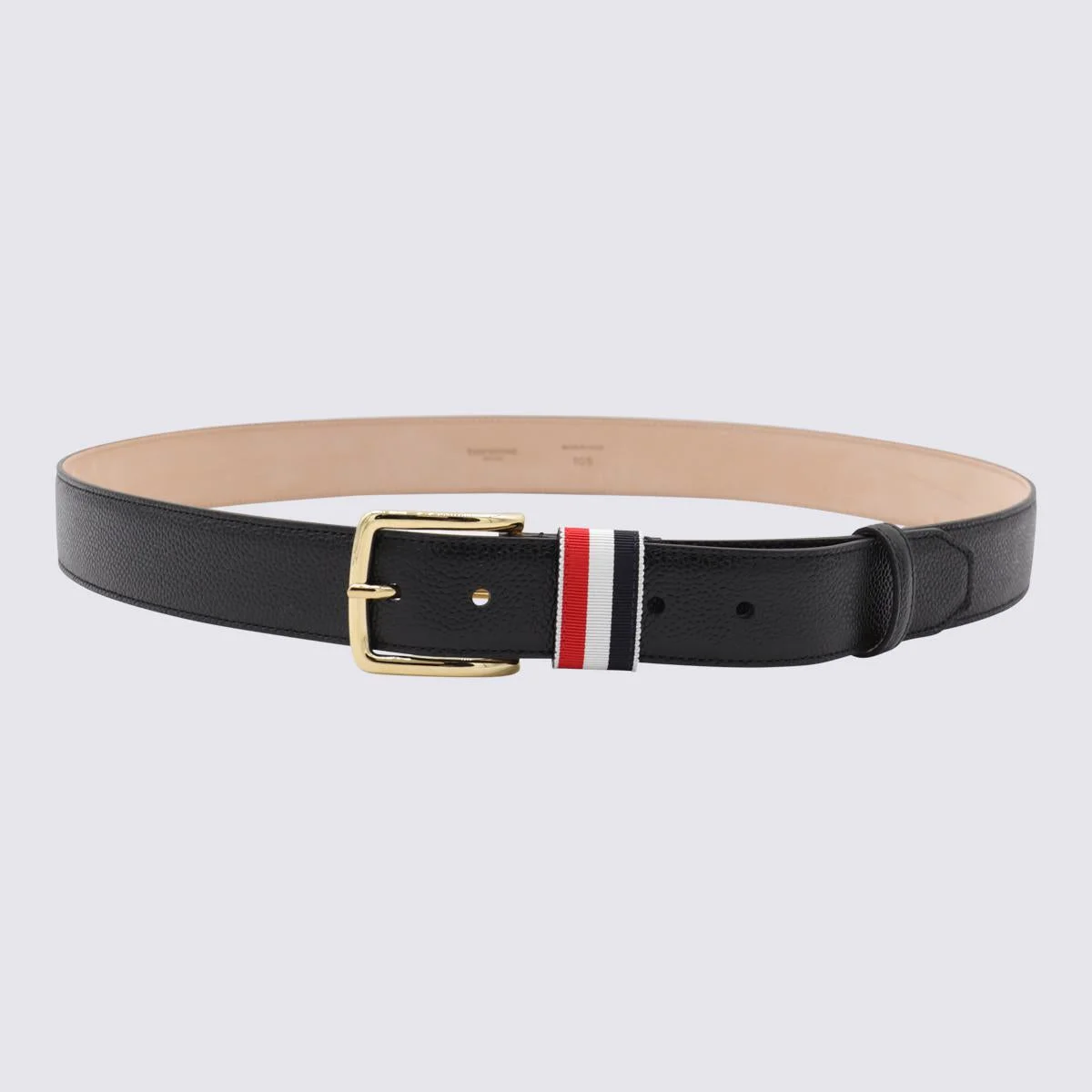Thom Browne 'Rwb' Leather Belt - 1