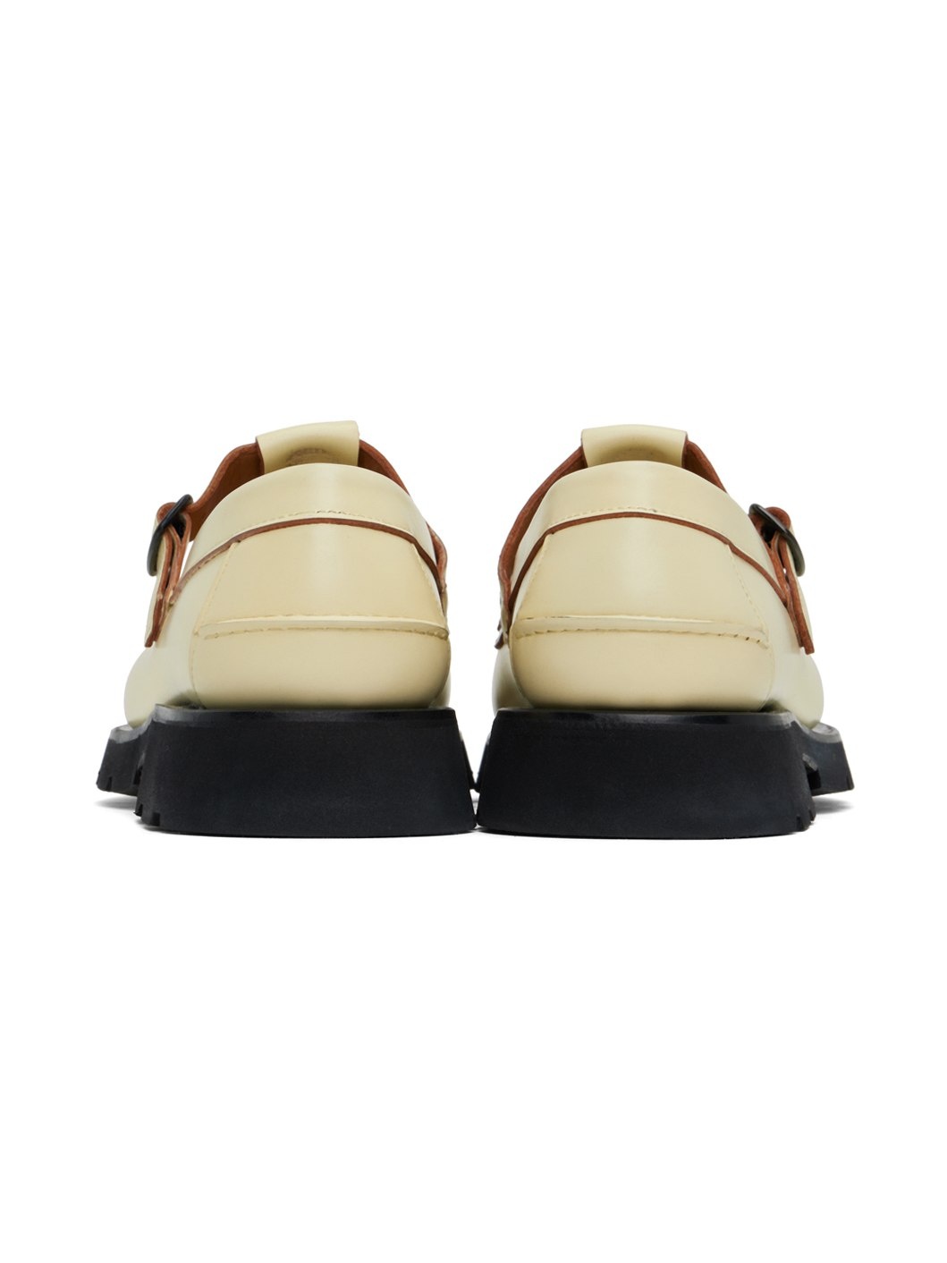 【関税込み】HEREU オフホワイト Soller Sport ローファー SOLLER SPORT - Tread Sole T-Bar Loafer – Hereu Studio