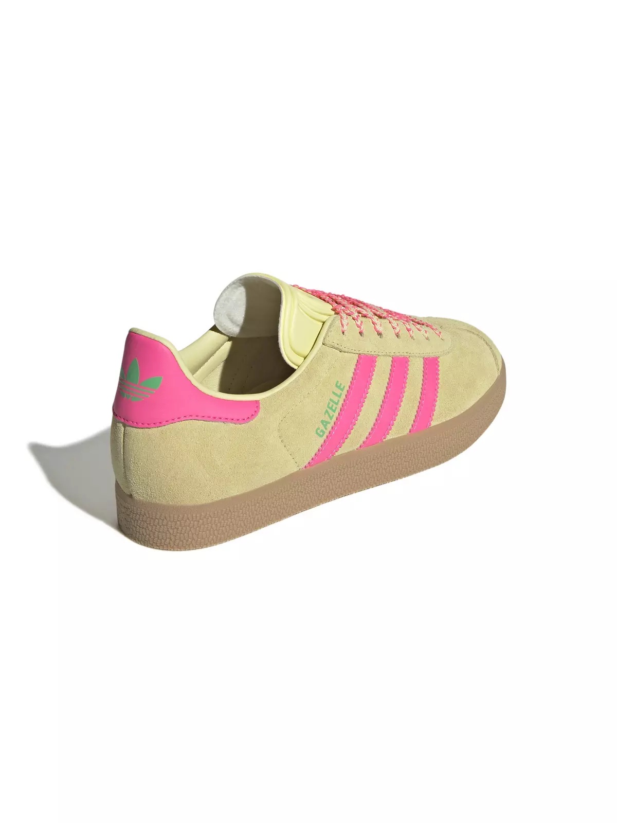Originals Gazelle "Powder Yellow/Lucid Pink/Gum 3" Women's Shoe - 4