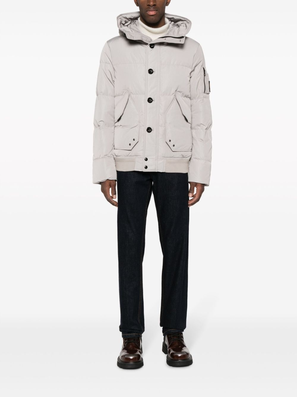 Radar hooded padded jacket - 2