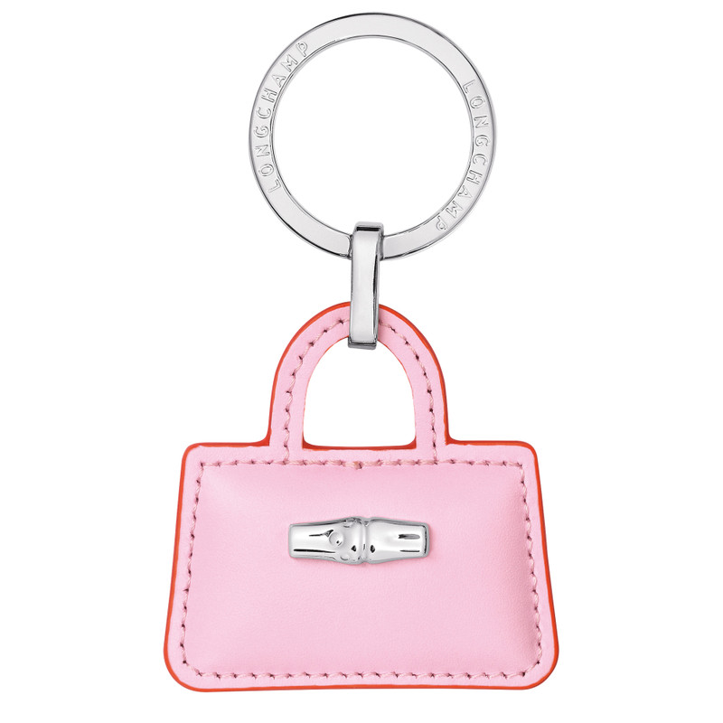 Roseau Key rings Pink - Leather 1