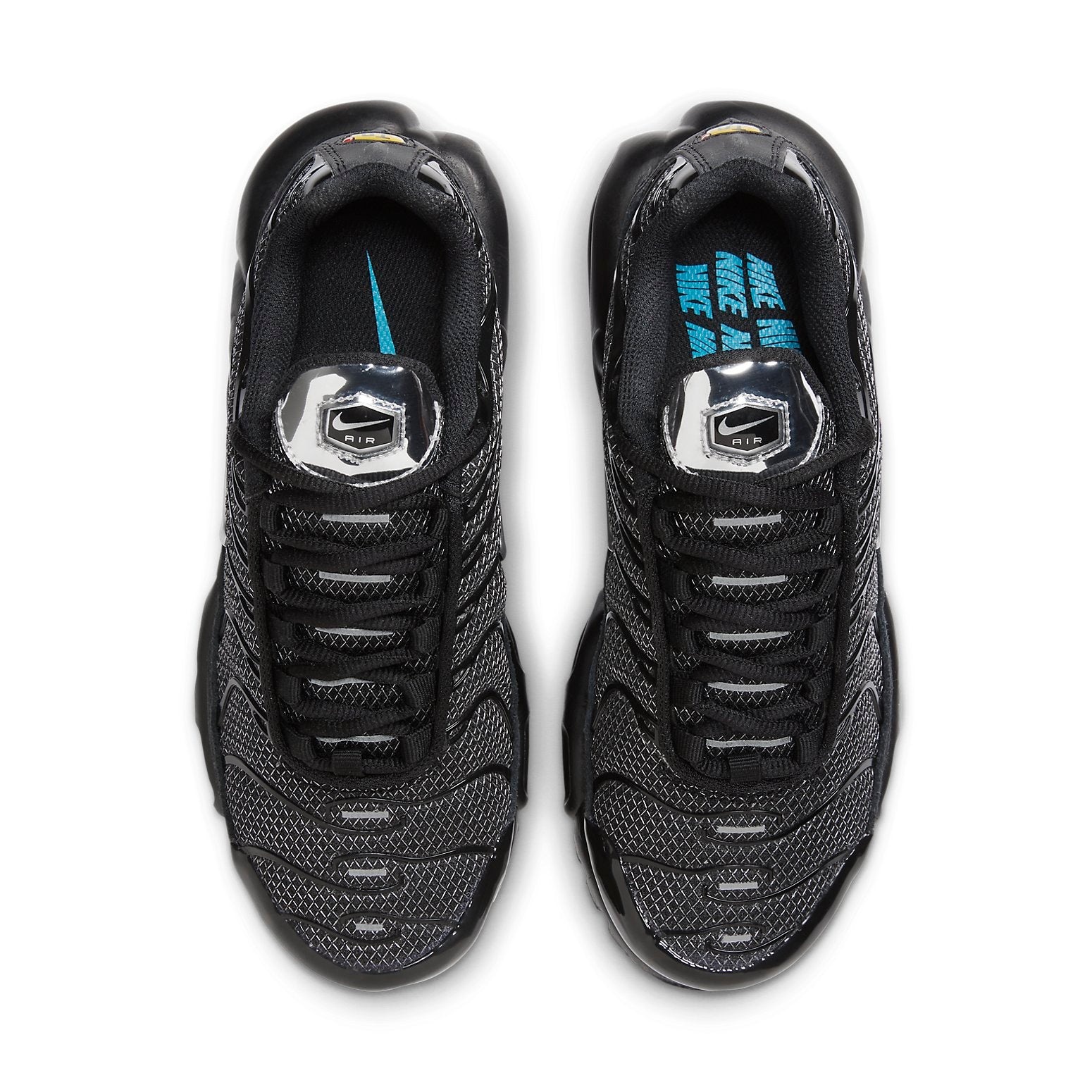 ★ナイキ★W AIR MAX PLUS エアマックス DQ0850-001★追跡可 Nike (WMNS) Nike Air Max Plus 'Black Metallic Silver' DQ0850
