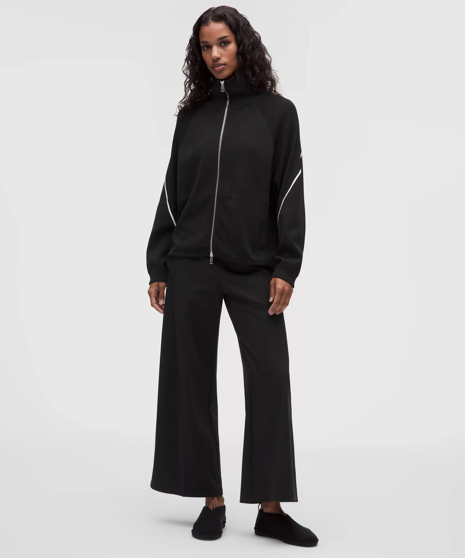 Daydrift Mid-Rise Cropped Wide-Leg Trouser *Regular - 1