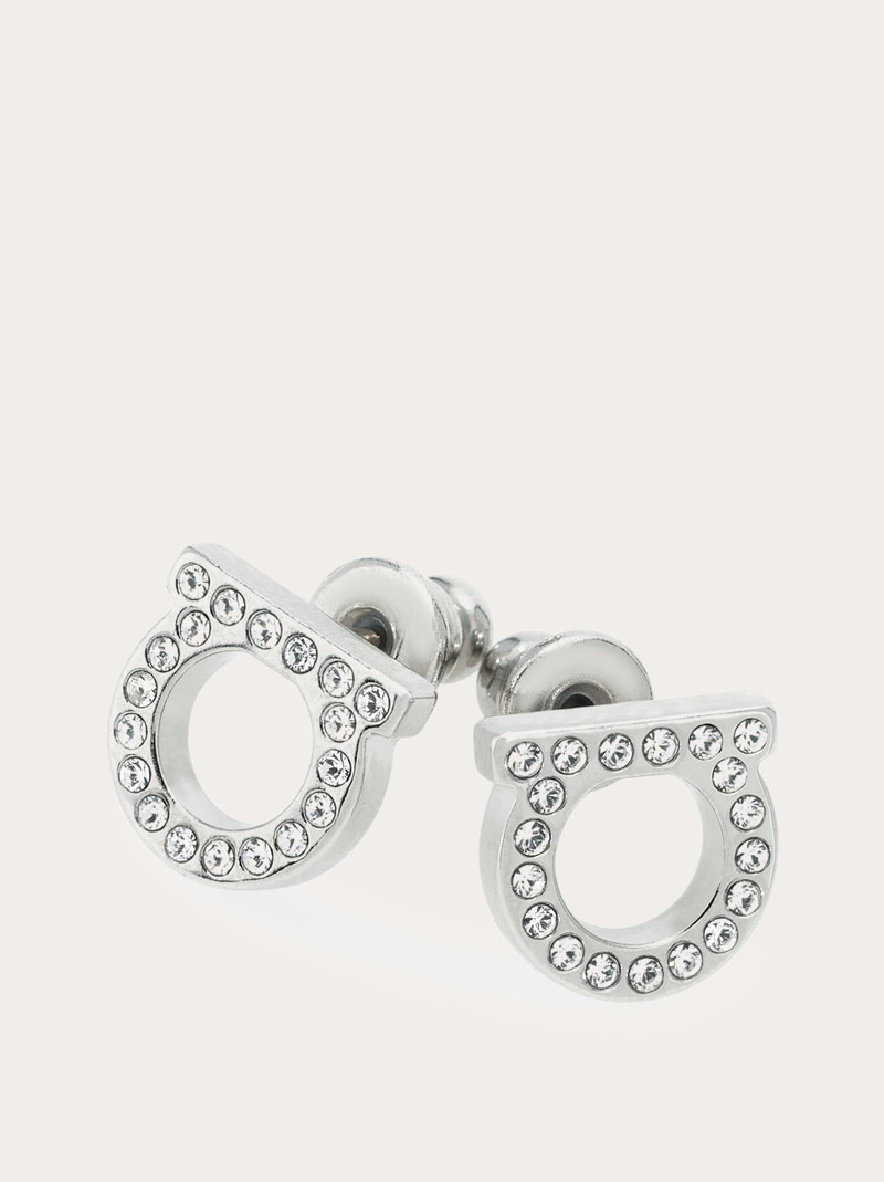 FERRAGAMO Gancini crystals earrings (S) outlook