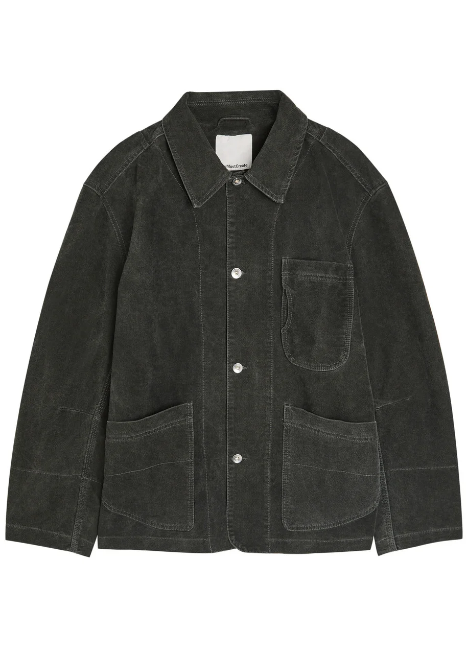 Ymc Construction Panelled Denim Jacket - 1