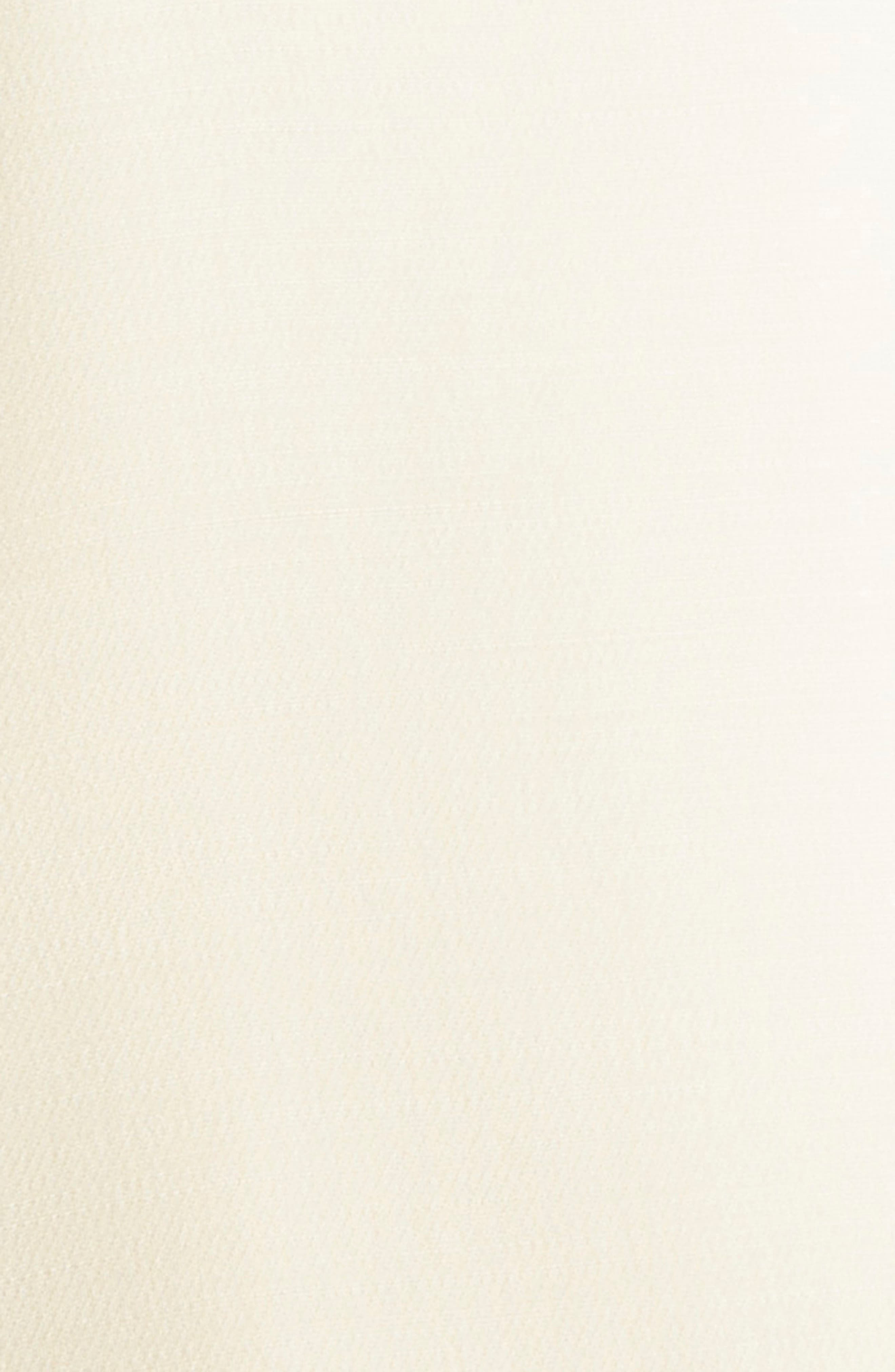 Valentino Garavani Floral Appliqué Crepe Couture Minidress in Nude at Nordstrom - 6