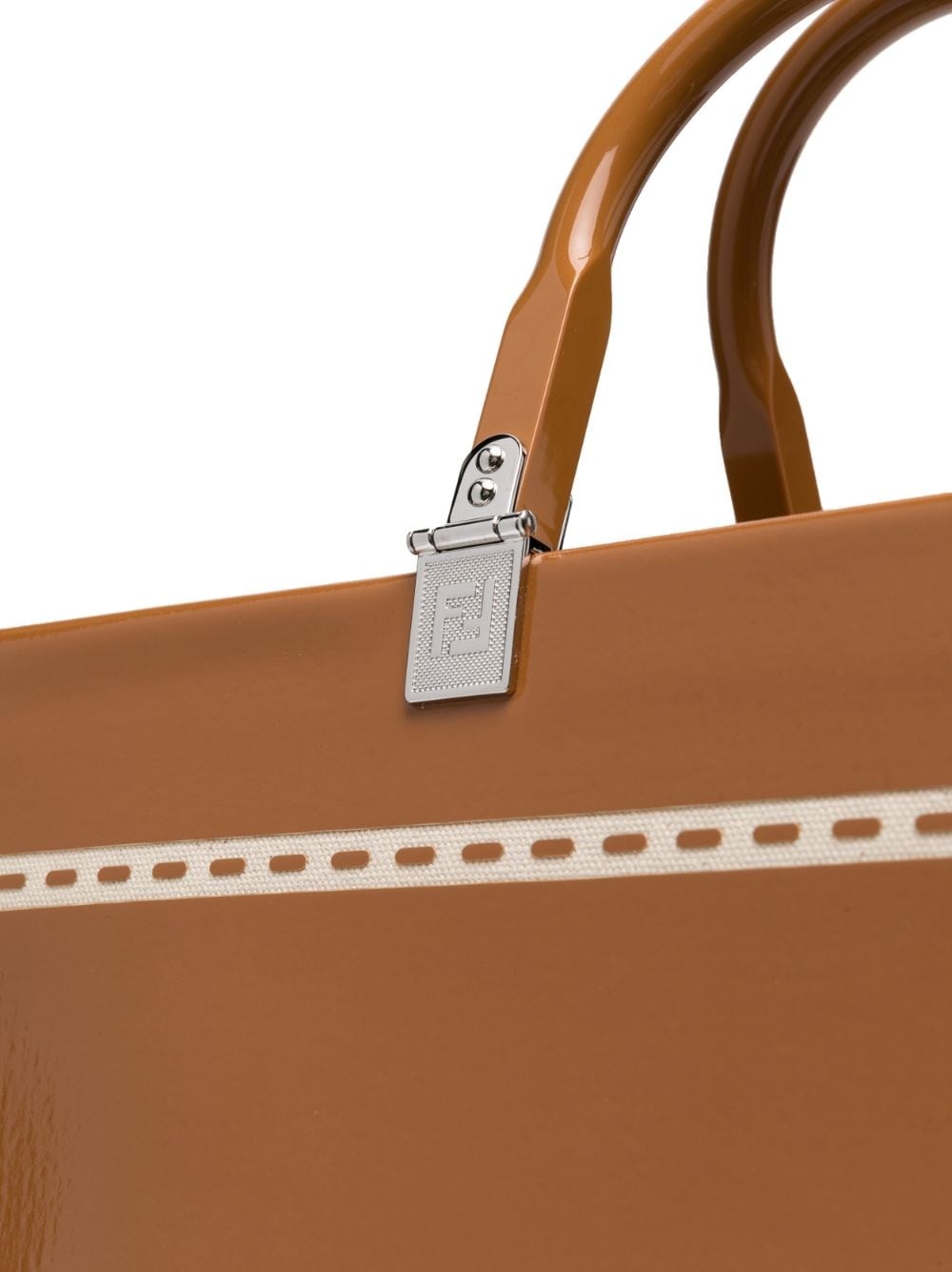 logo-print tote bag - 4