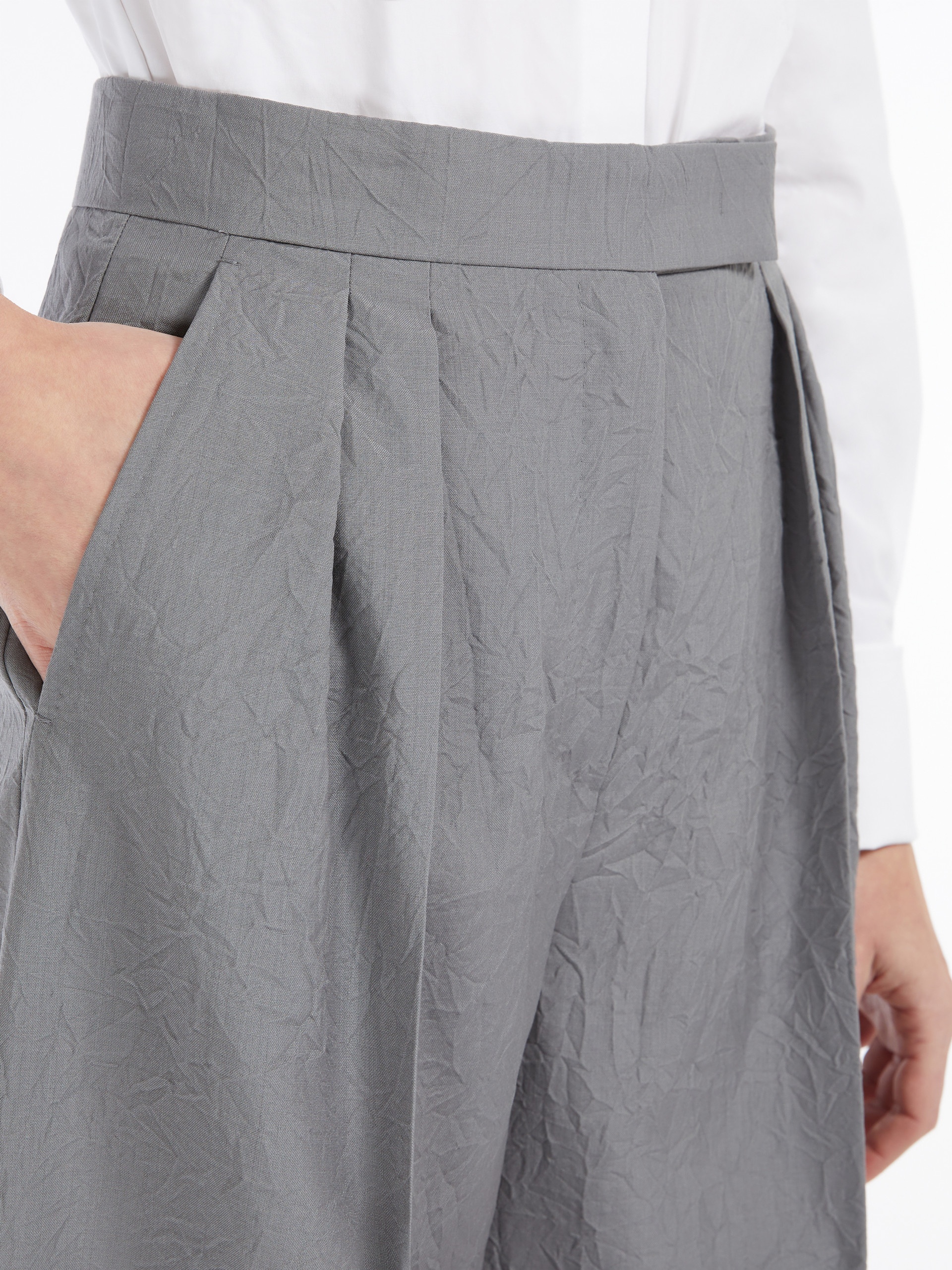 ACINOSO1234 Wool wide-leg trousers - 5