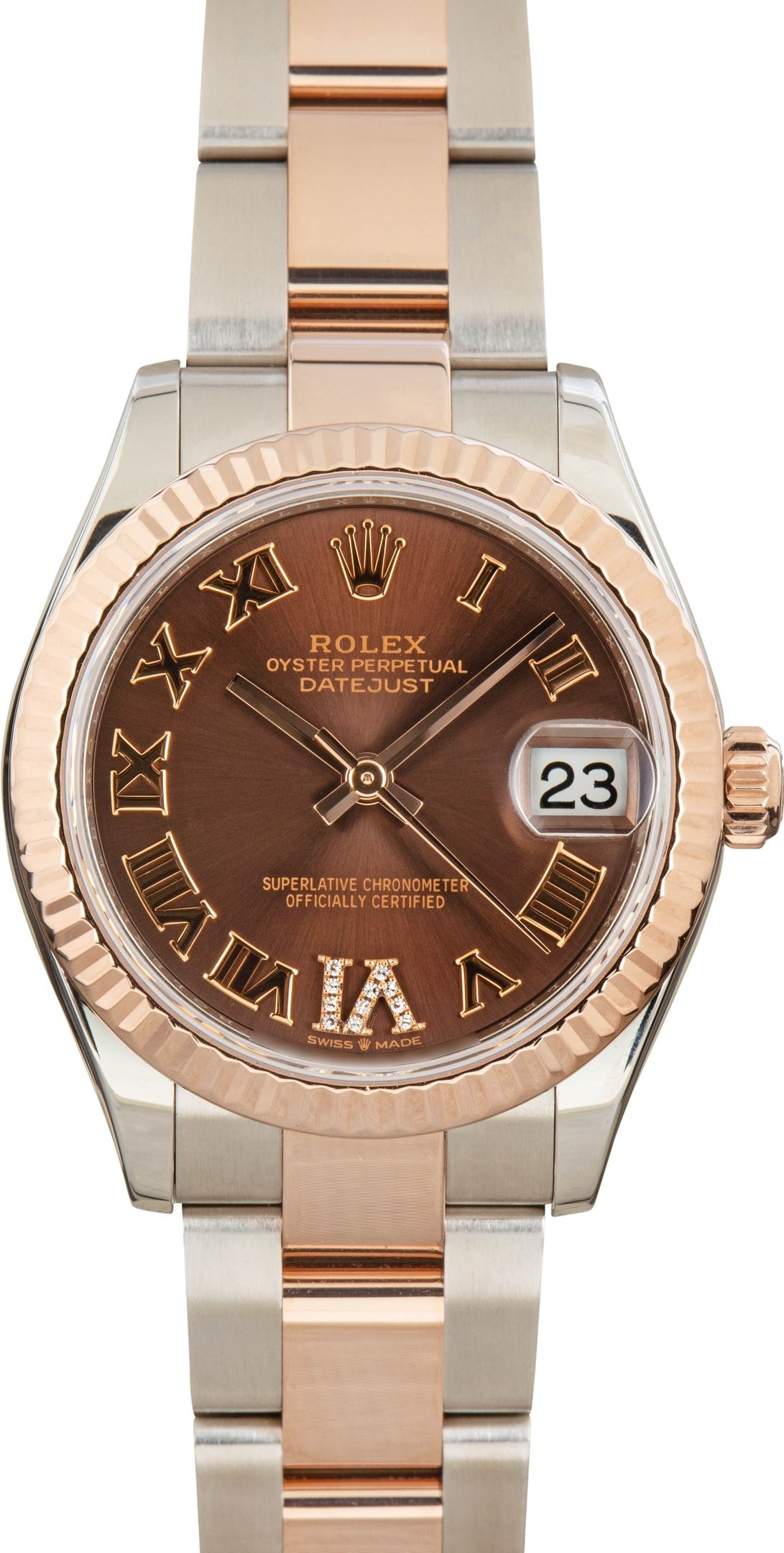 Rolex Datejust Ref 278271 Stainless Steel & 18k Everose Gold - 1