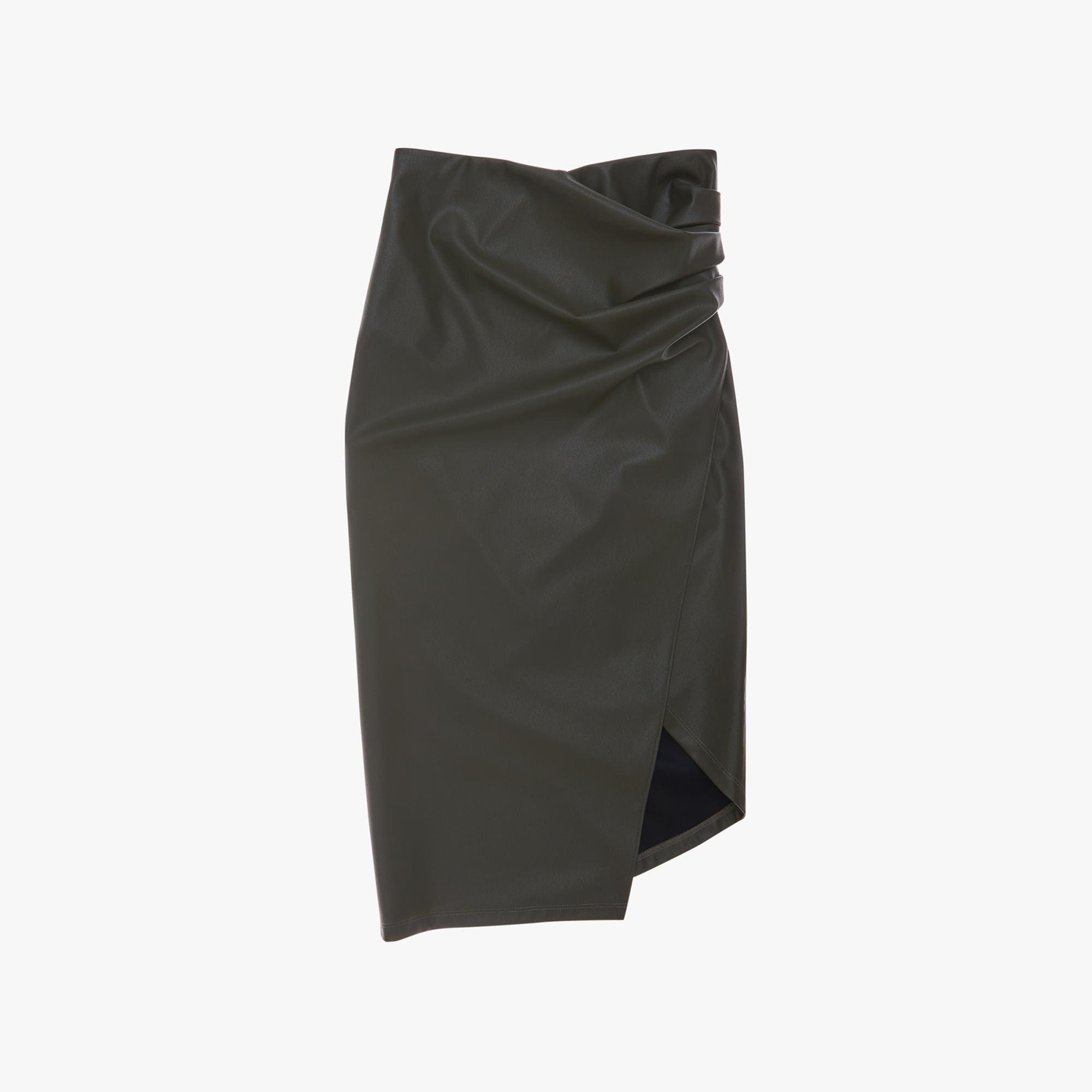 VEGAN LEATHER SKIRT - 1