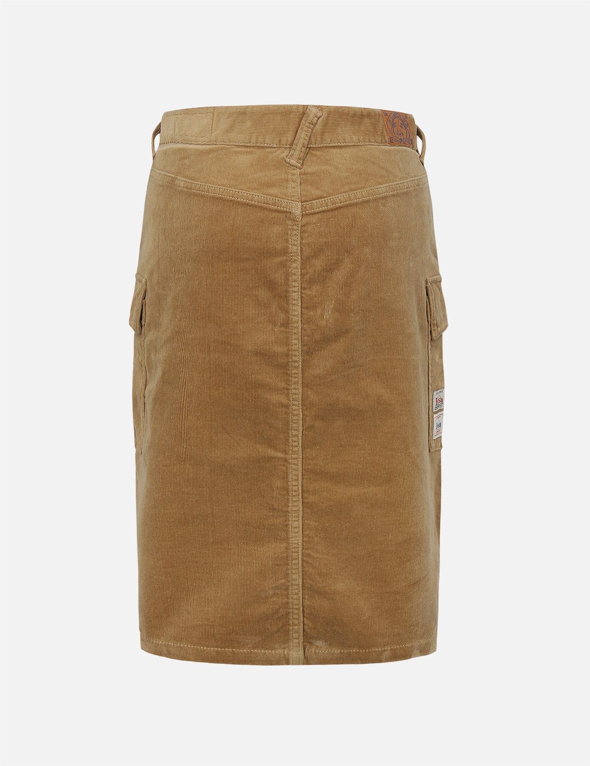 Logo Embroidery Corduroy Skirt - 2