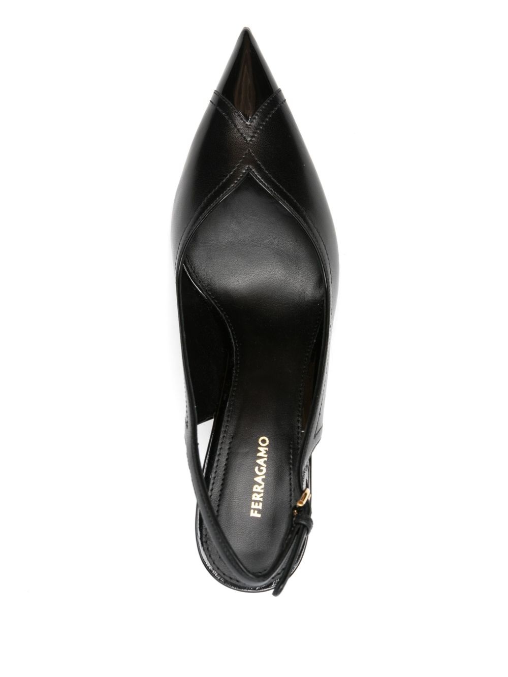 70mm leather pumps - 4