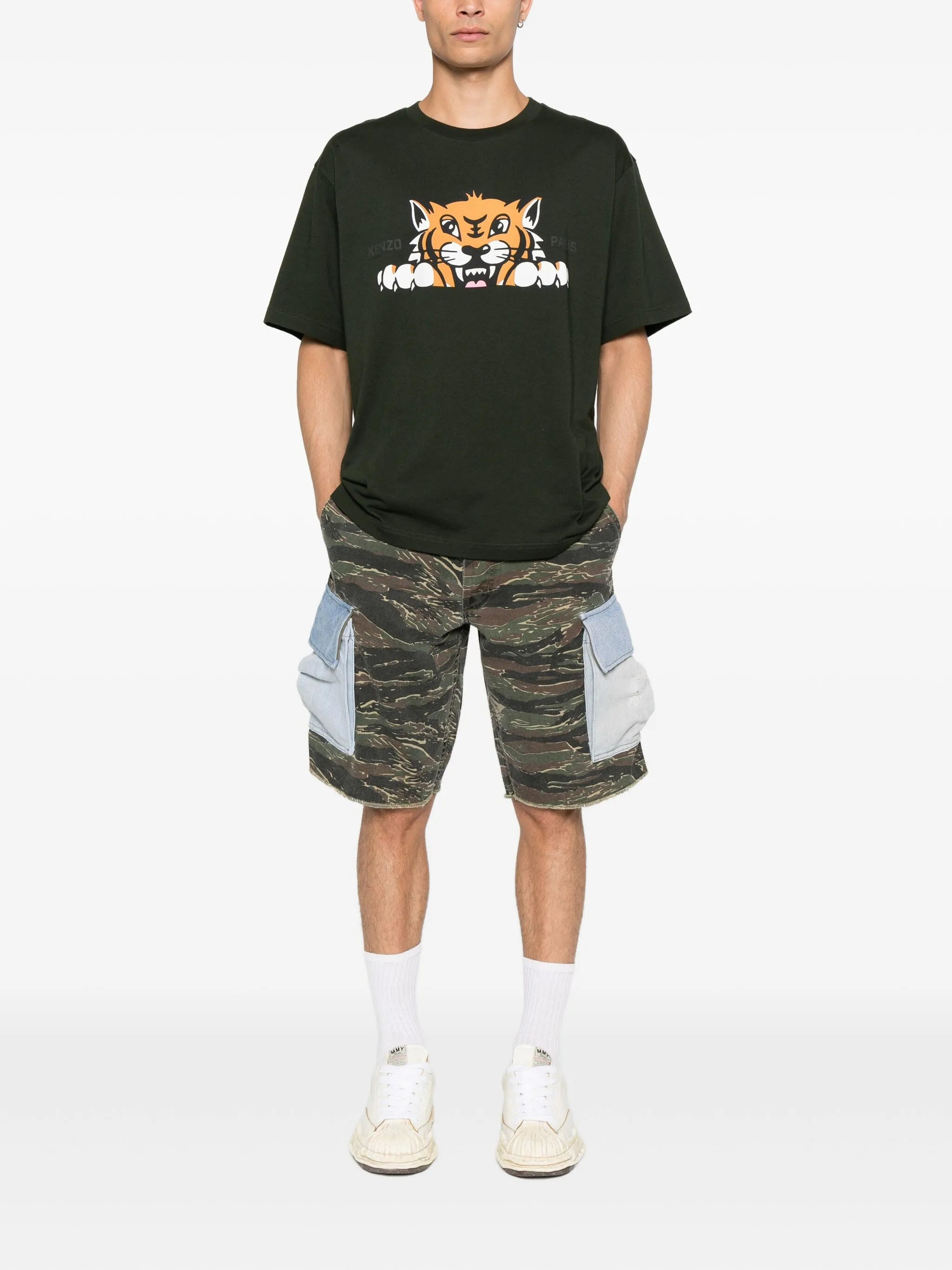 Gallery Dept. Denim-pocket Cargo Shorts - 2