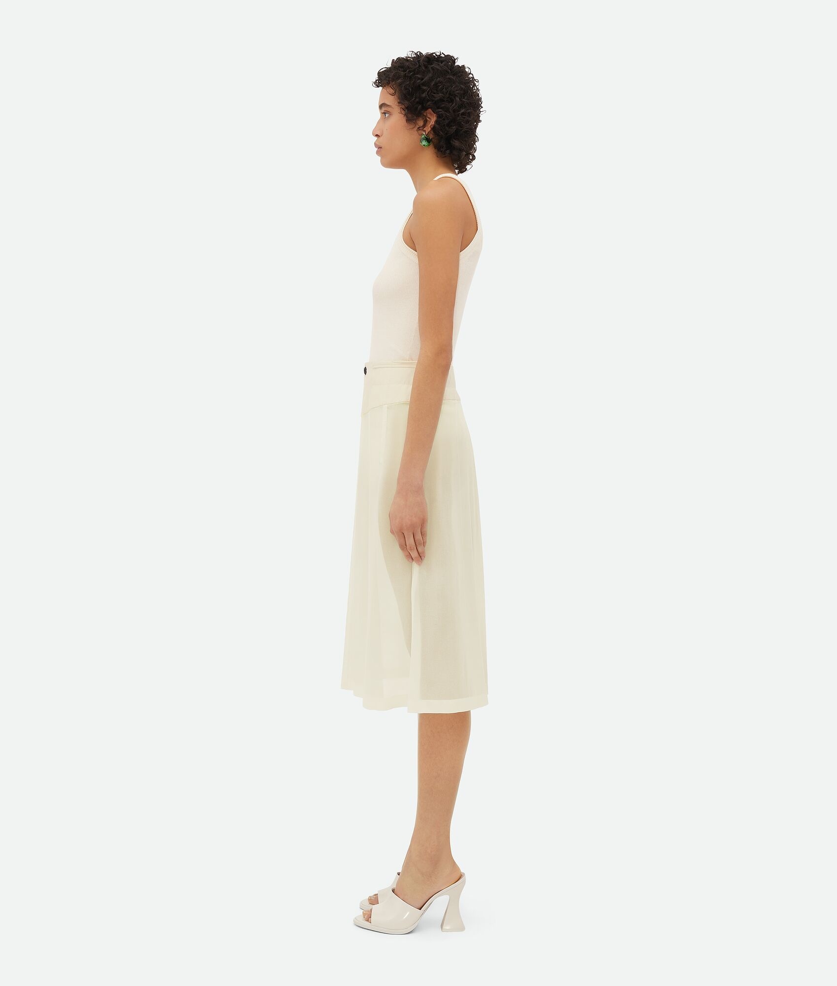 Light Cotton Gauze Skirt - 2