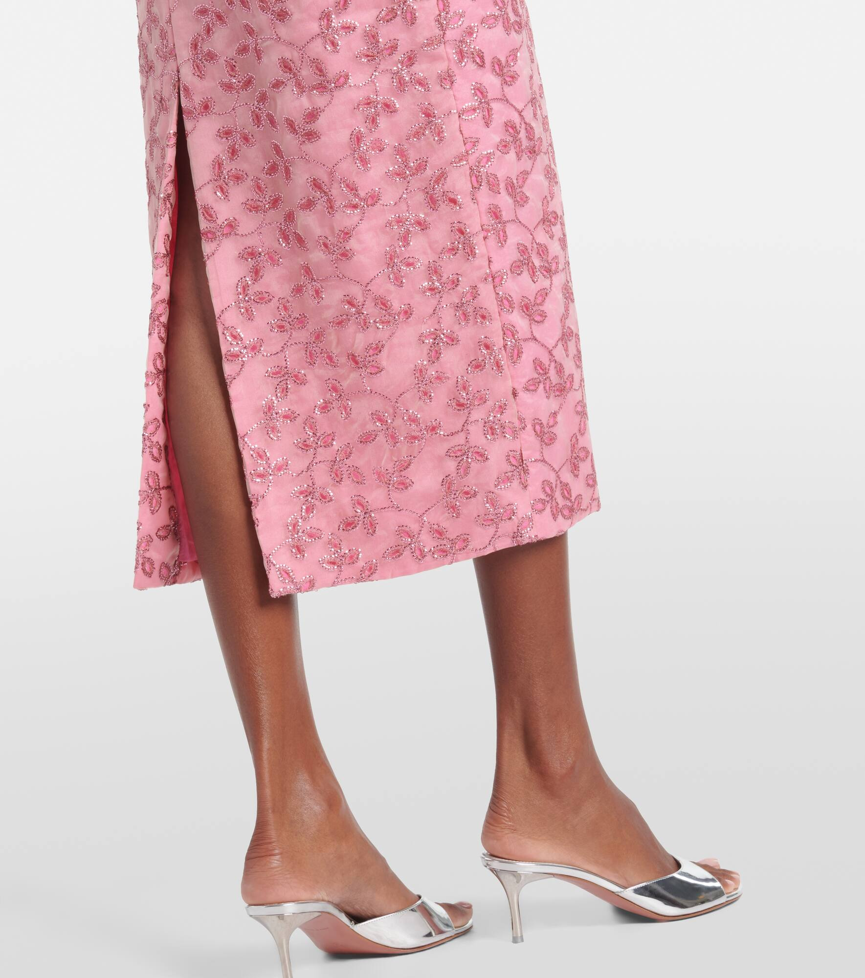 Amina sequined midi dress - 5