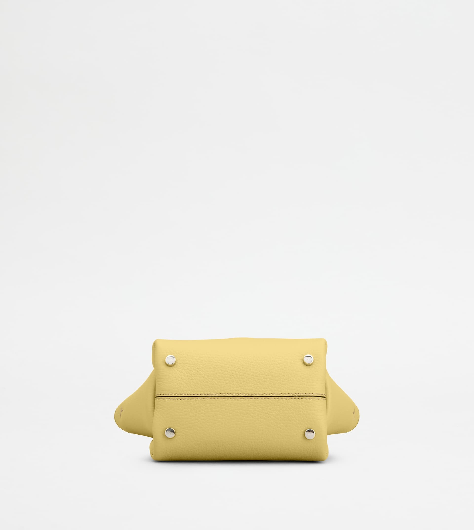 BAG IN LEATHER MICRO - YELLOW - 3
