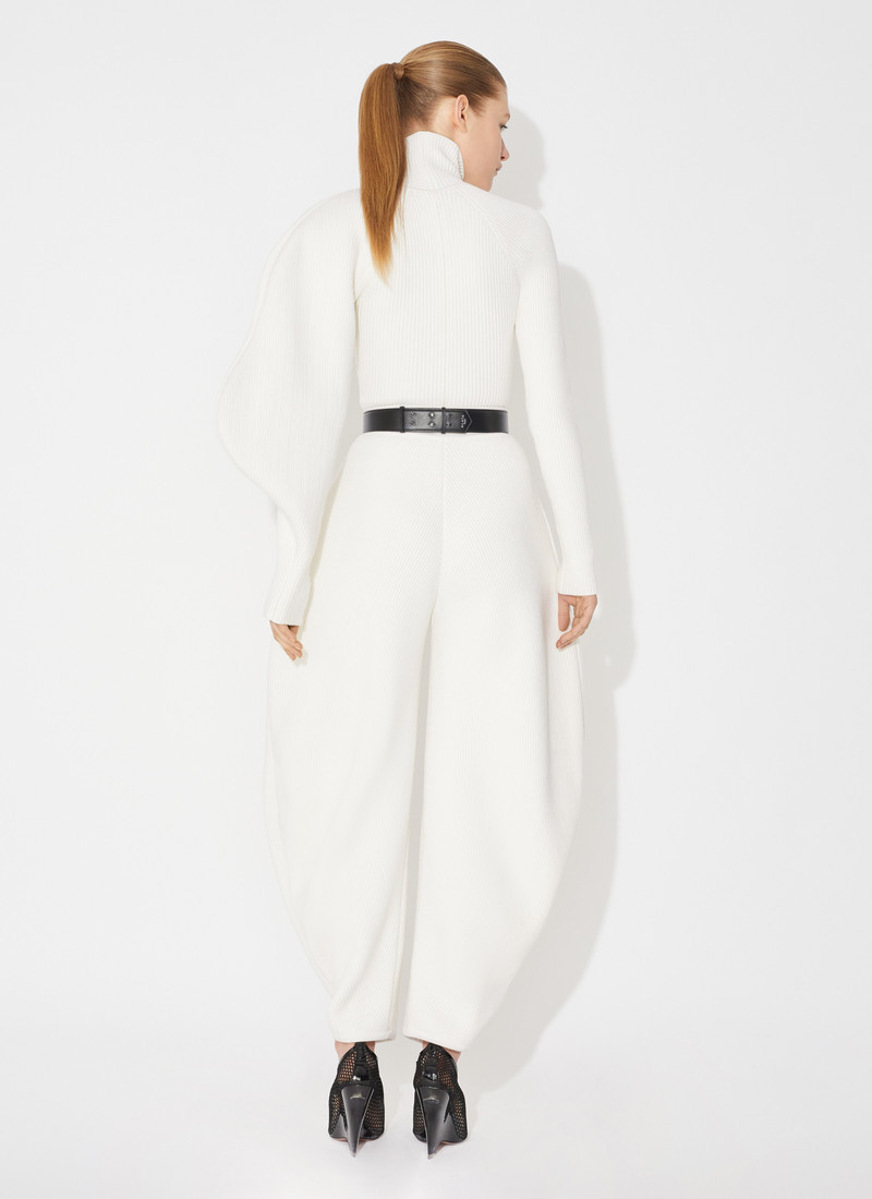 Alaïa ROUND RIB KNIT PANT outlook