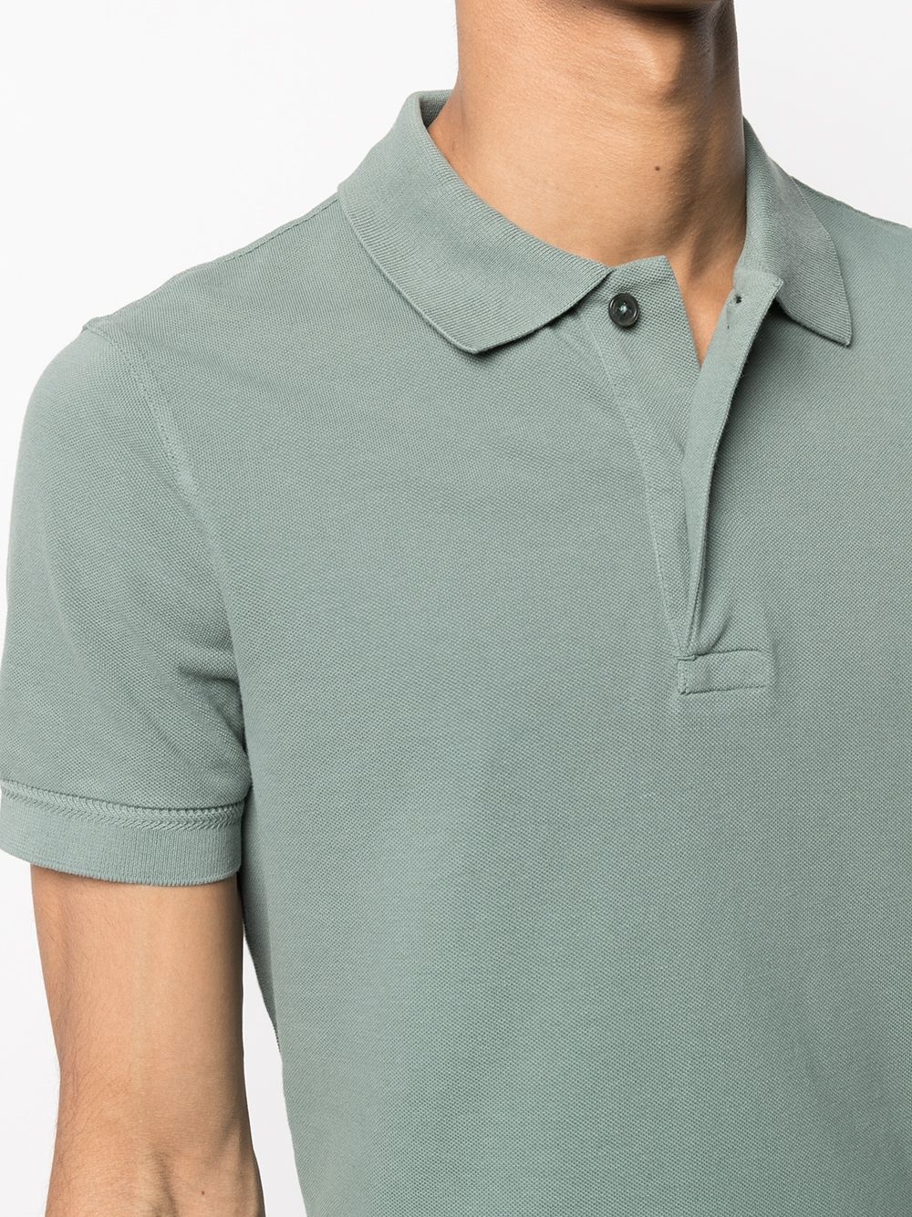 short-sleeved polo shirt - 5