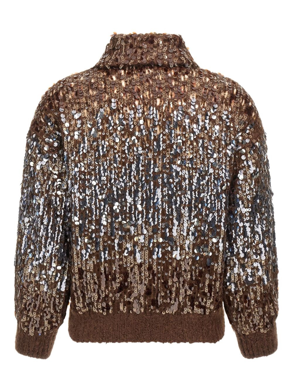 sequin-embellished cardigan - 3
