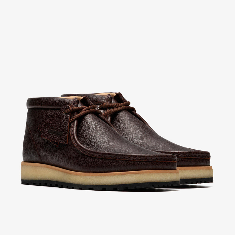 Wallabee Scout Brown Scotch Grain 4