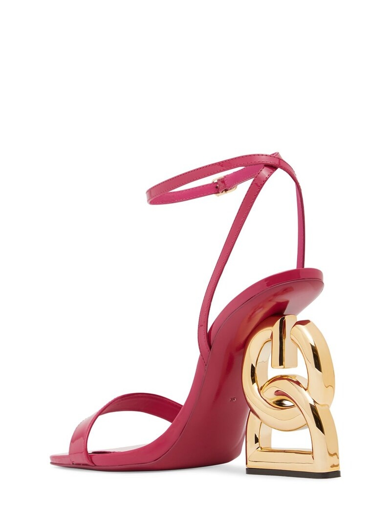 105mm Keira patent leather sandals - 3