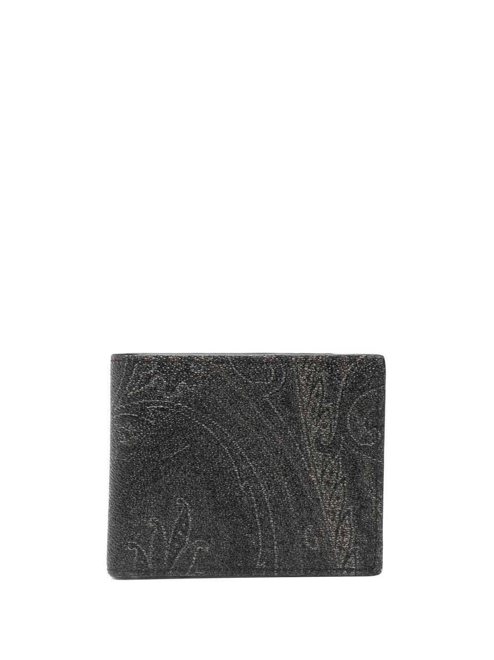 paisley-print wallet - 1