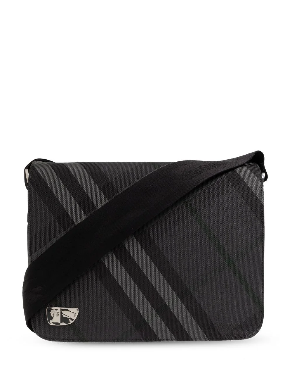 checked tote bag - 1