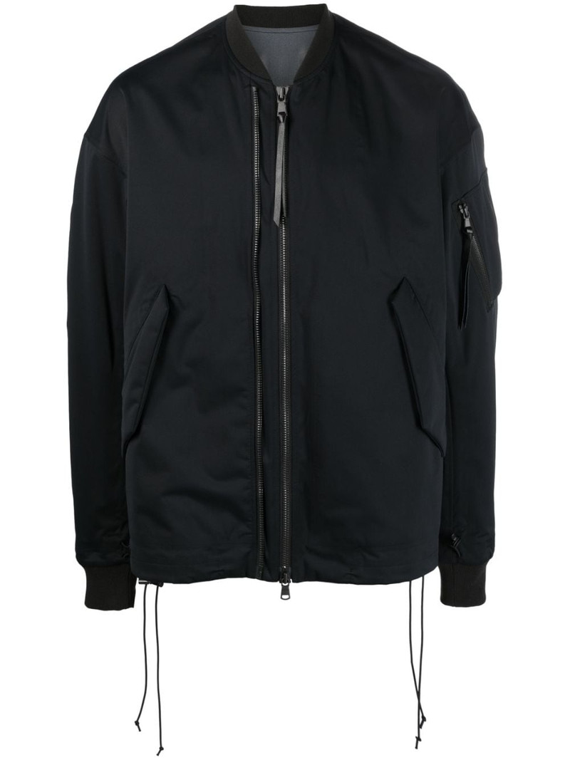 water-repellent bomber jacket 1