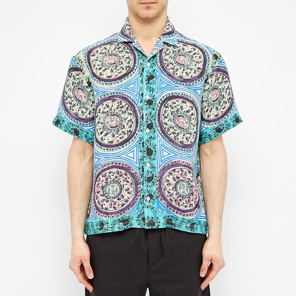 JW Anderson Short Sleeve Mystic Paisley Shirt - 4