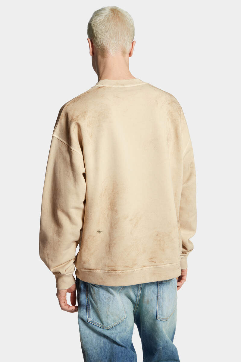 RELAX FIT DIRTY CREWNECK - 4