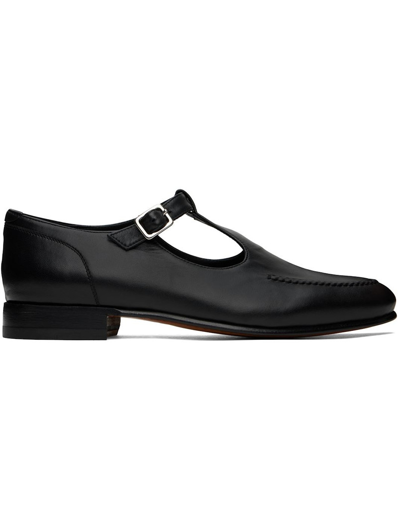 블랙 학교 Monkstraps 1