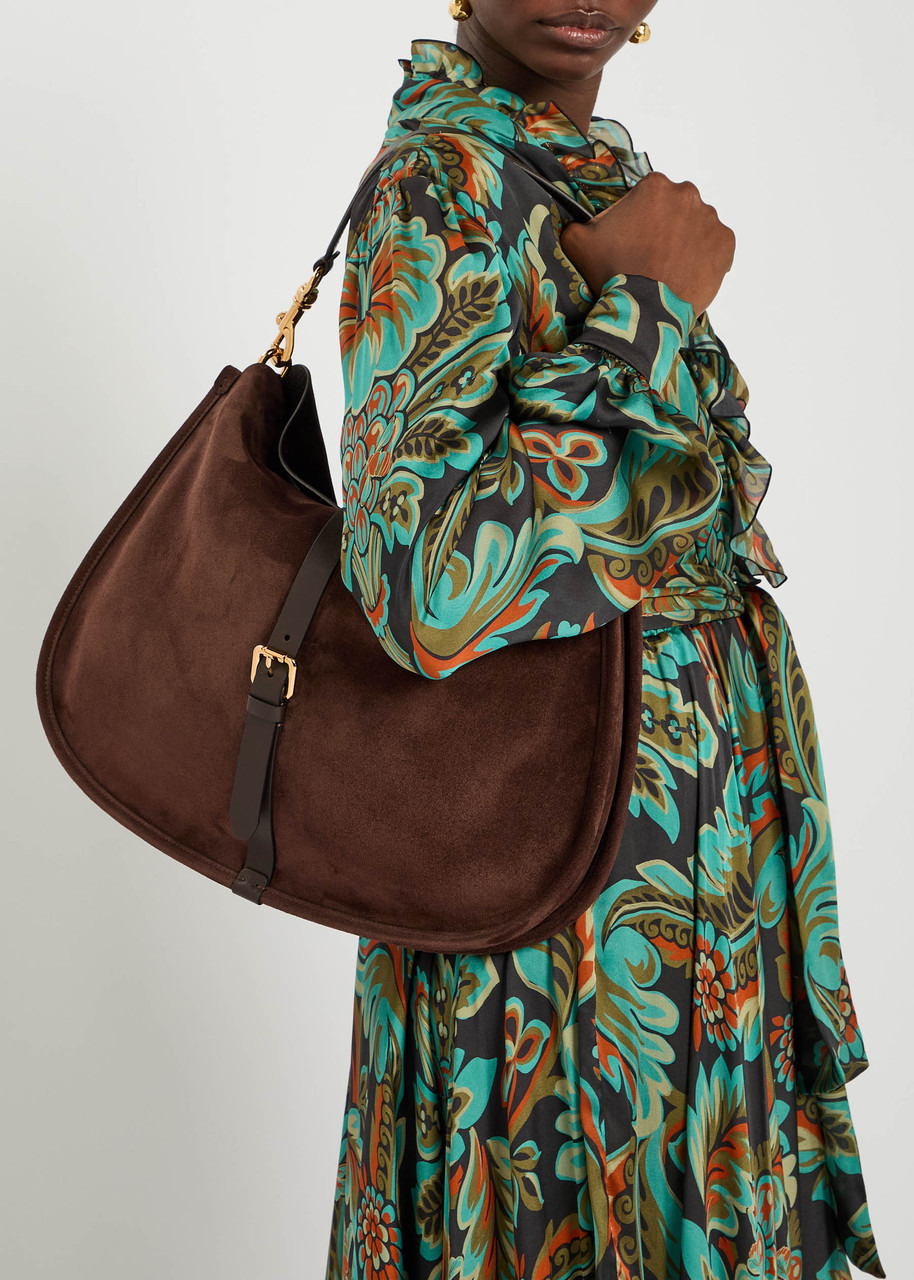 Etro Pony XL Suede Tote bag - 5