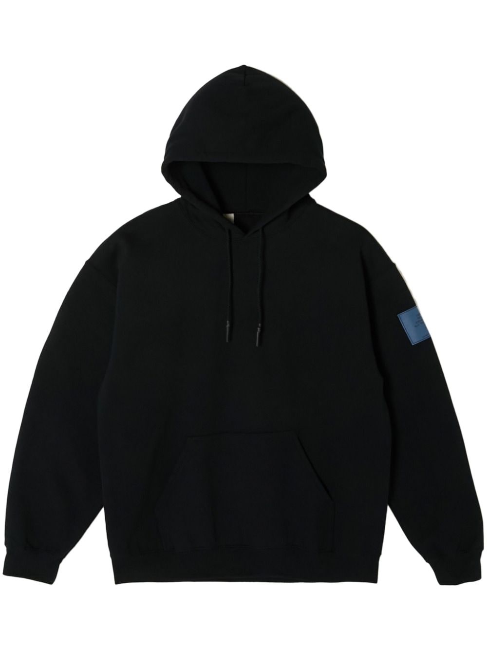 N.Hoolywood logo-appliqué hoodie | REVERSIBLE